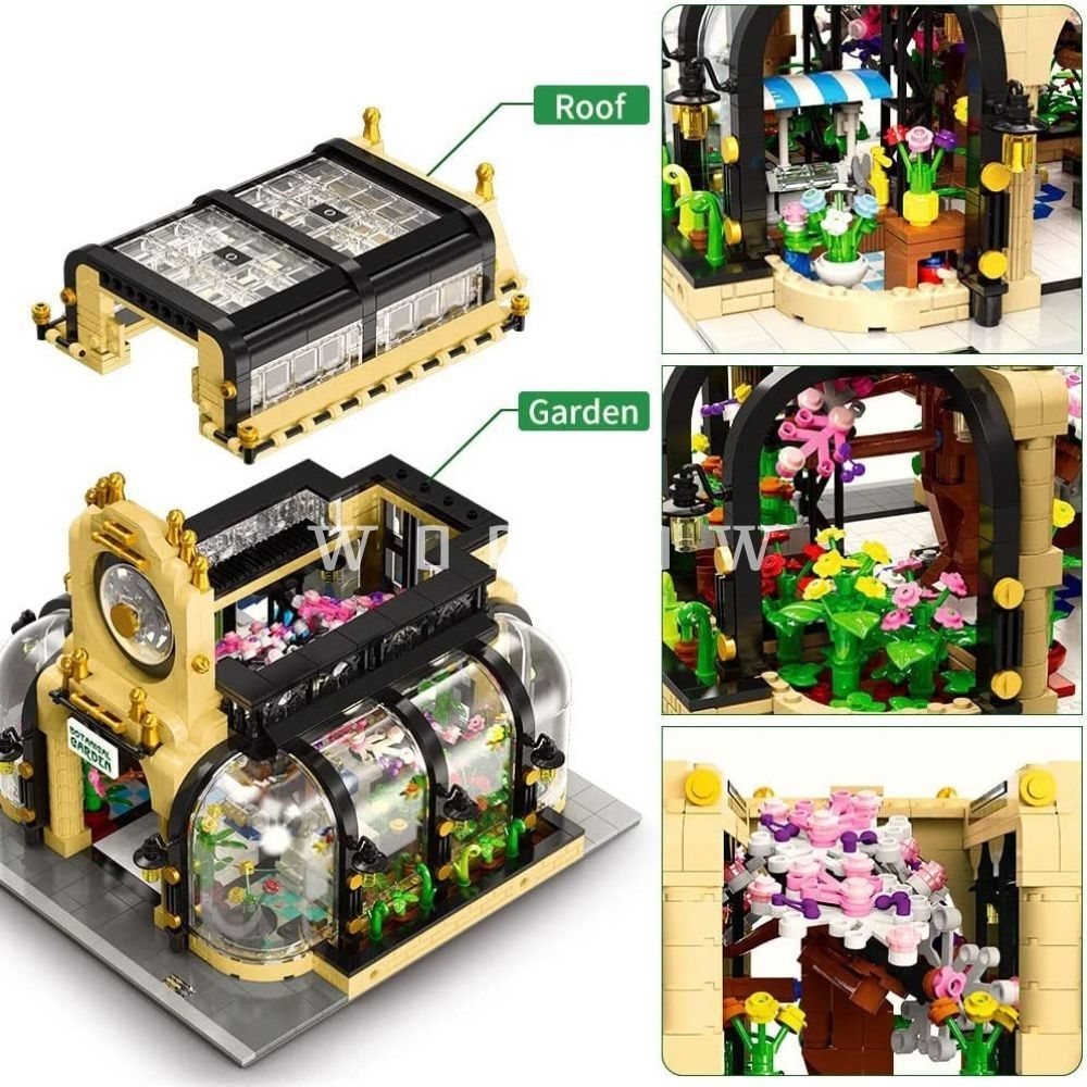woqpow buldblock | Botanical Garden | 2147 Pcs