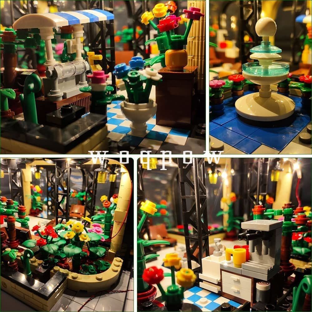 woqpow buldblock | Botanical Garden | 2147 Pcs