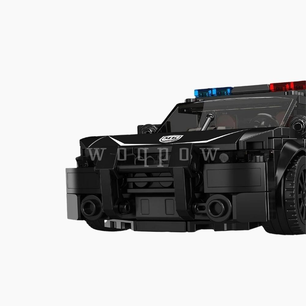 woqpow buldblock | Challenger de Police Empilable | 443 Pièces