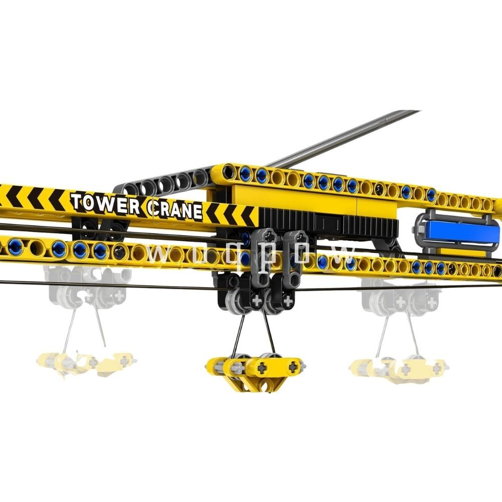 woqpow buldblock | Crawler Crane | 1731 Pcs