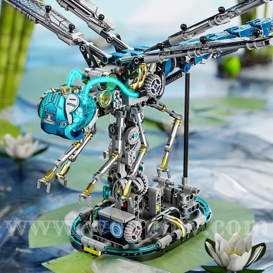 woqpow buldblock | Robot Dragonfly Mech Kit | 866 Pcs