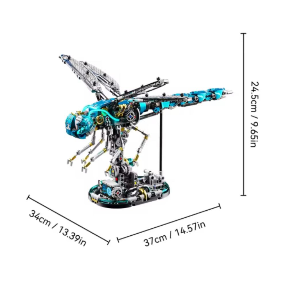 woqpow buldblock | Kit Robot Libellule Mech | 866 Pièces
