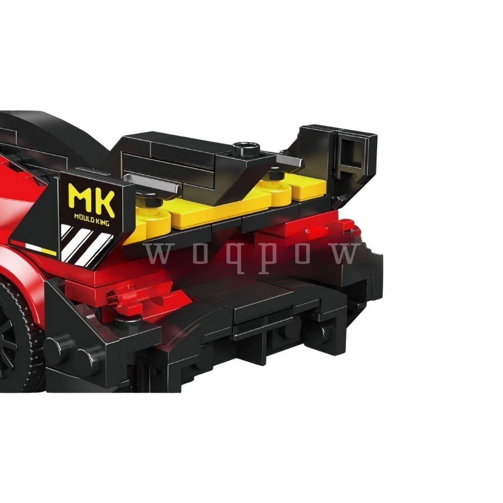woqpow buldblock | Voiture de Course Empilable FR499P | 355 Pièces