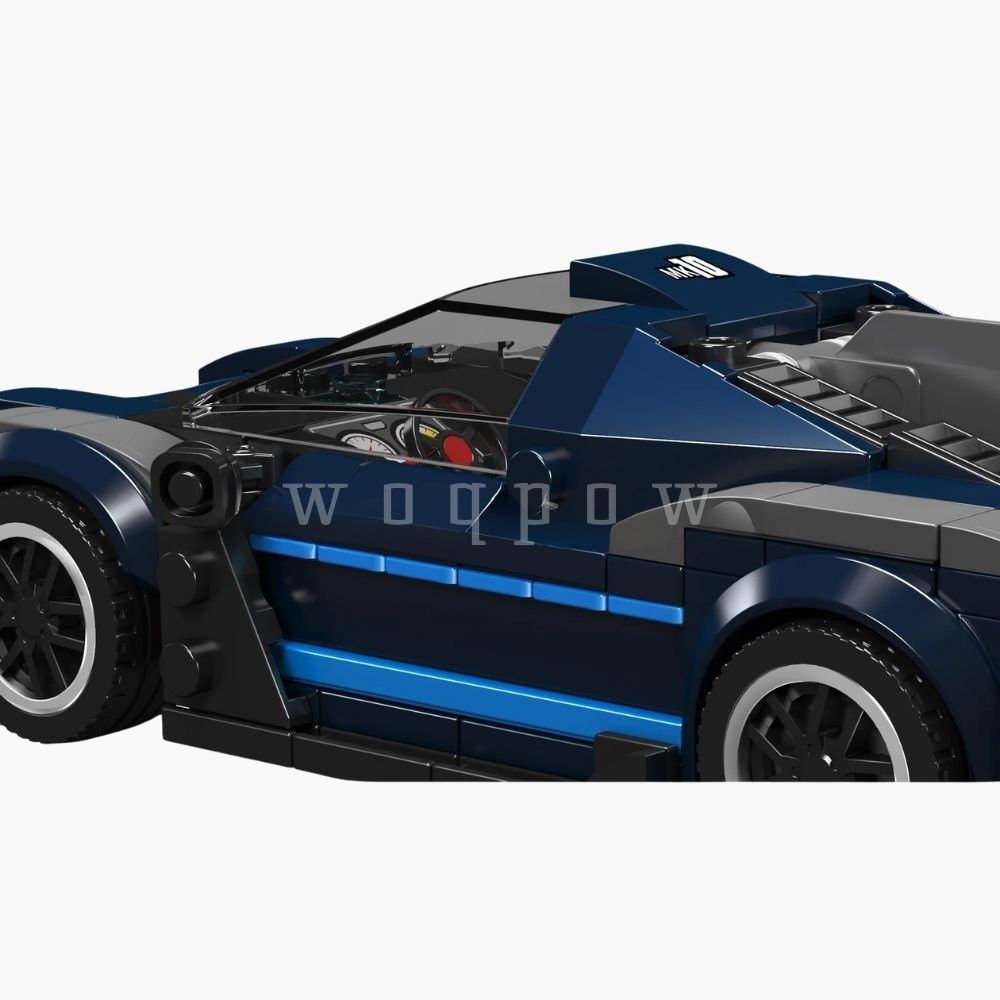 woqpow buldblock | Voiture de Course Empilable AMG | 405 Pièces