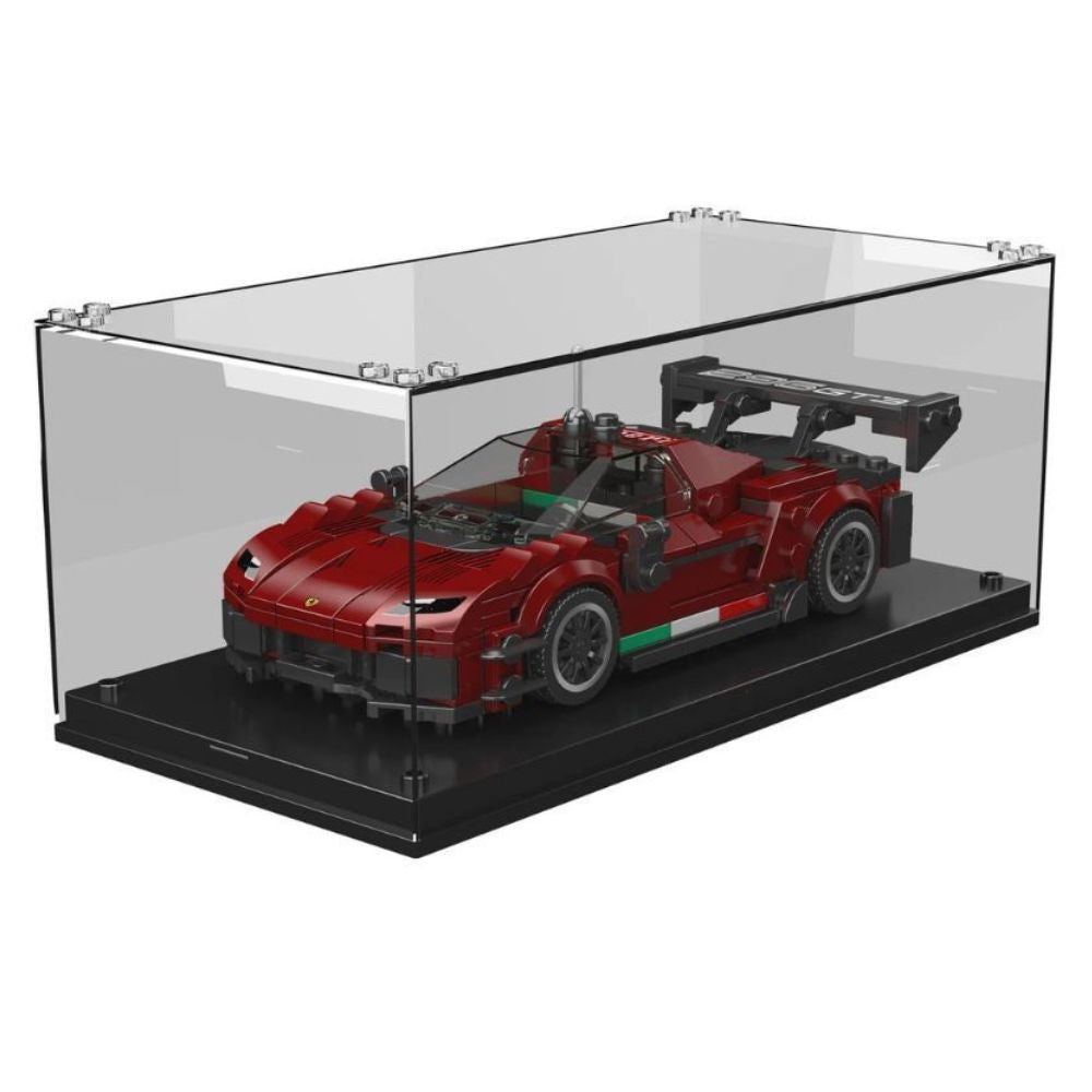 woqpow buldblock | Voiture de Course Empilable F296 GT3 | 416 Pièces