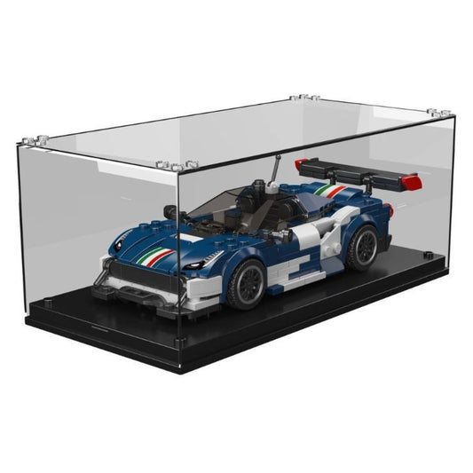 woqpow buldblock | Stackable Race Car F488 GT3 | 410 Pcs