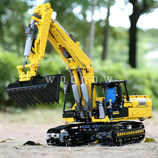 woqpow buldblock | Tracked Excavator | 1830 Pcs