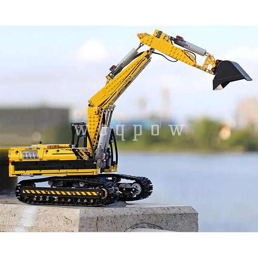 woqpow buldblock | Tracked Excavator | 1830 Pcs