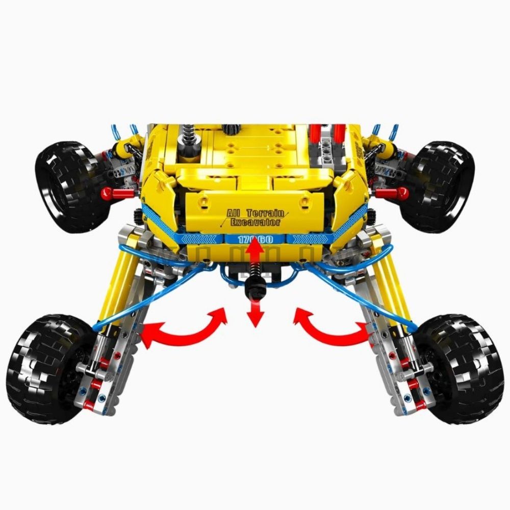 woqpow buldblock | Terraine Excavator | 1392 Pcs