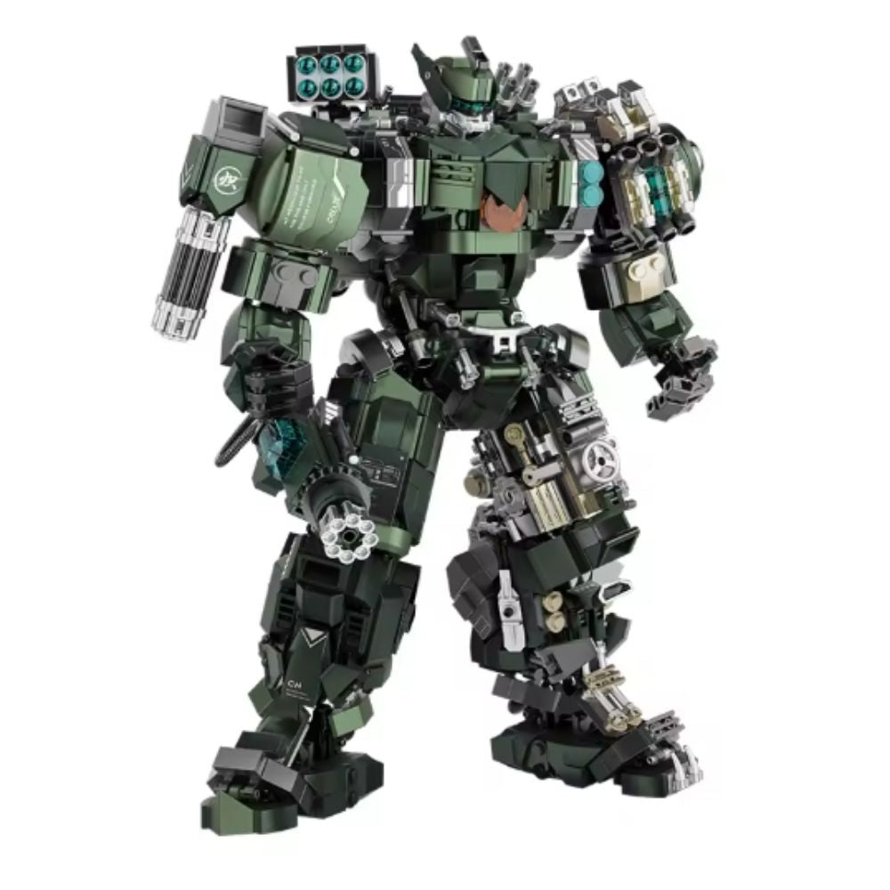 woqpow buldblock | Robot Alphe Mech Kit | 1403 Pcs