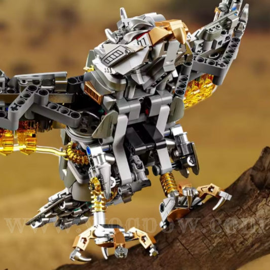 woqpow buldblock | Kit Robot Aigle Mech | 1168 Pièces