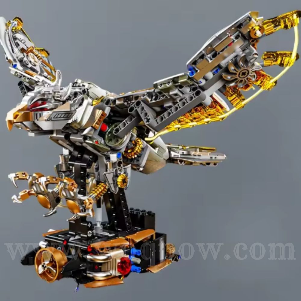 woqpow buldblock | Robot Eagle Mech Kit | 1168 Pcs