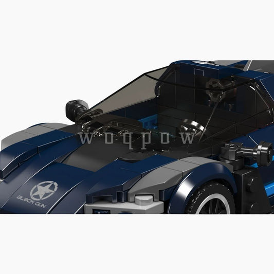 woqpow buldblock | Voiture de Course Empilable AMG | 405 Pièces